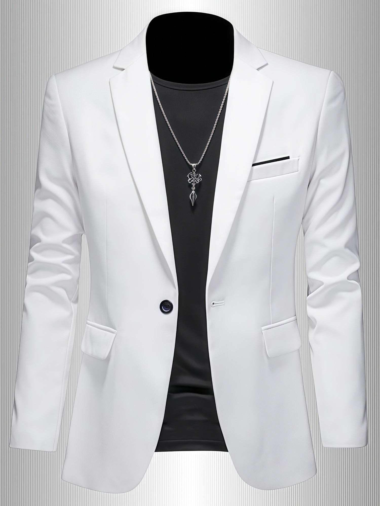 MARYNARKA GARNITUROWA SLIM FIT DLA MĘŻCZYZN