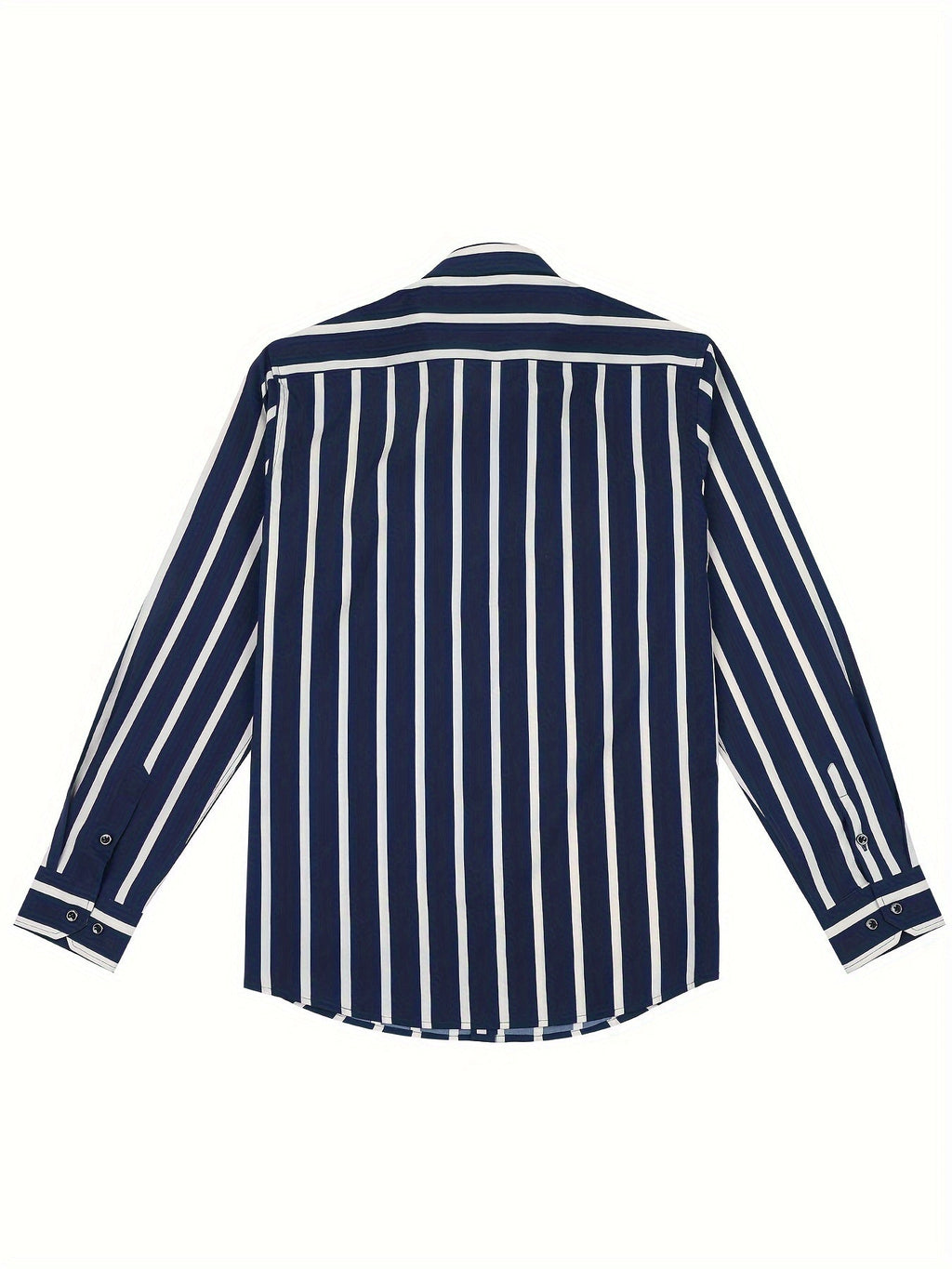 Koszula męska w paski slim fit