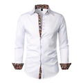MĘSKA KOSZULA PAISLEY SLIM