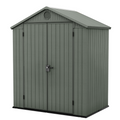 Domek ogrodowy Darwin 6x4 ft – 1,8 m x 1,2 m – zielony zewnętrzny schowek ogrodowy