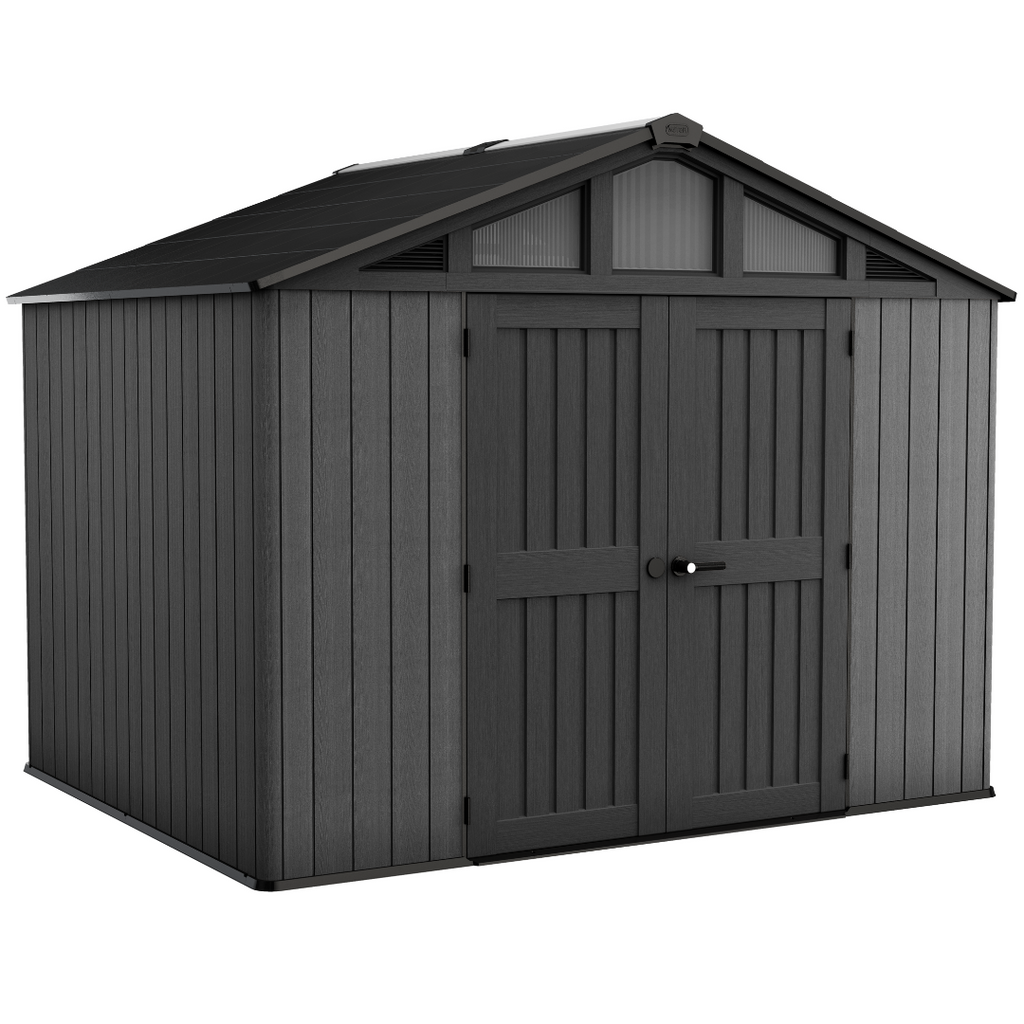 Domek ogrodowy Stronghold 10x8 ft – 3 m x 2,4 m – zewnętrzny schowek ogrodowy