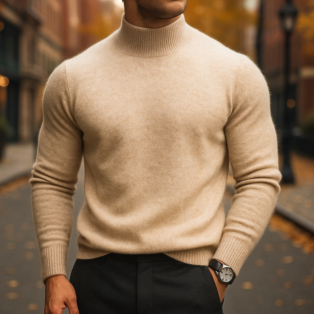 SWETER WEŁNIANY MĘSKI