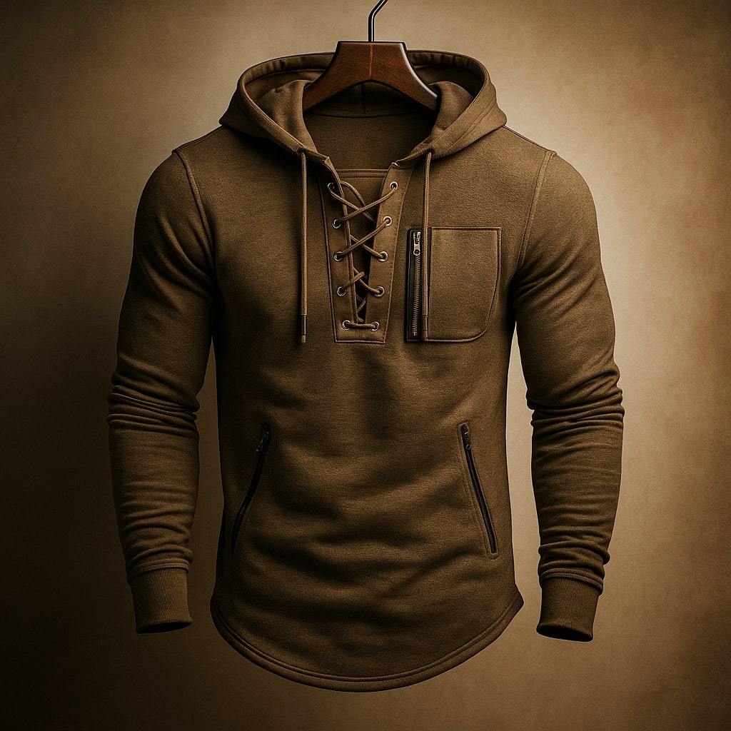 ROZPINANA BLUZA MĘSKA DZIANINOWA