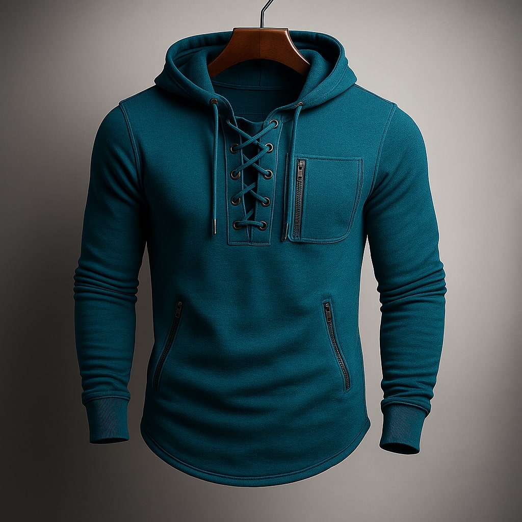 ROZPINANA BLUZA MĘSKA DZIANINOWA