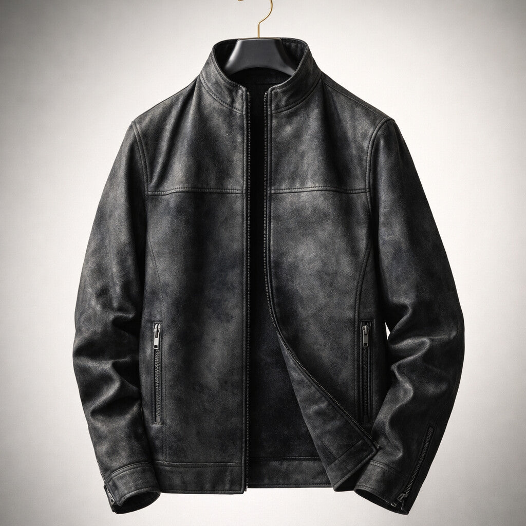 MĘSKA KURTKA MOTOCYKLOWA SLIM FIT
