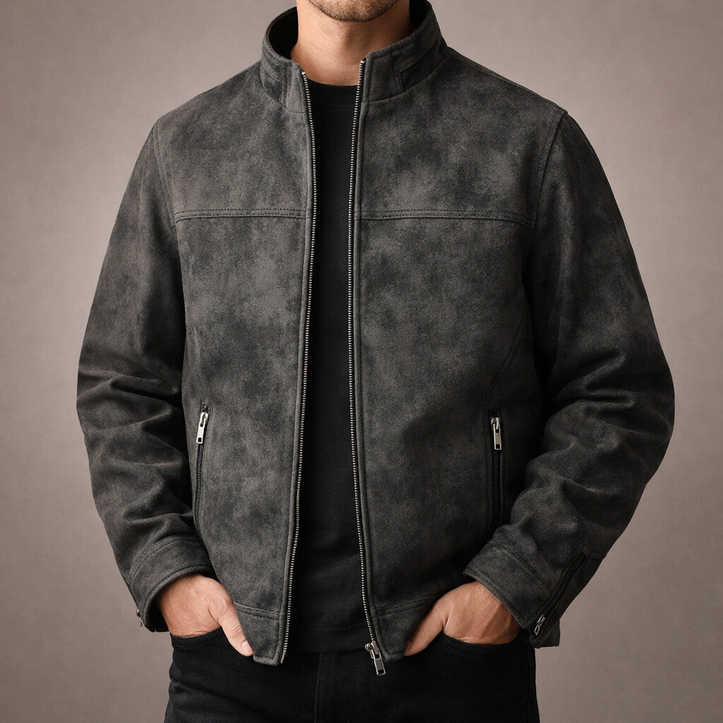 MĘSKA KURTKA MOTOCYKLOWA SLIM FIT