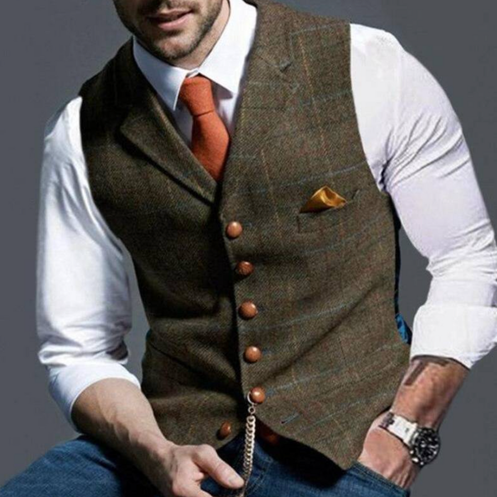Kamizelka męska SLIM FIT