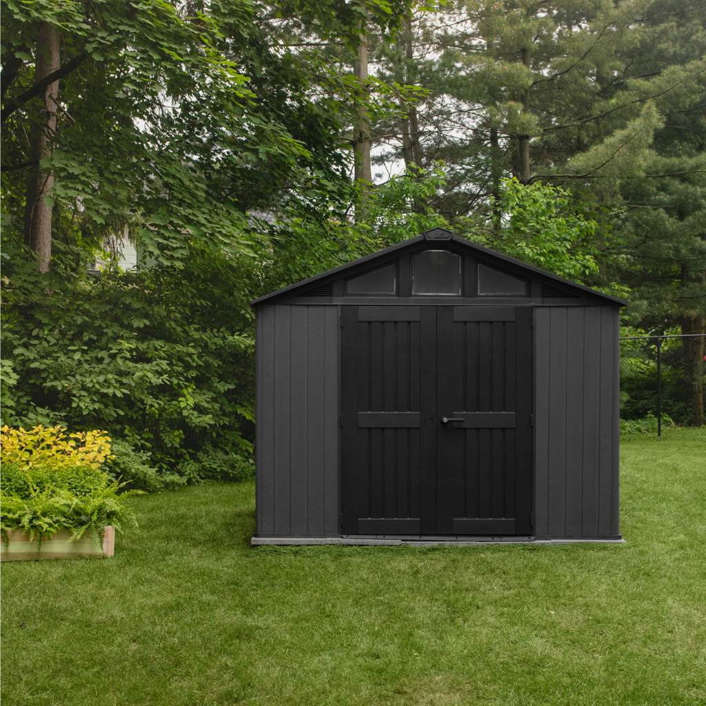 Domek ogrodowy Stronghold 10x8 ft – 3 m x 2,4 m – zewnętrzny schowek ogrodowy
