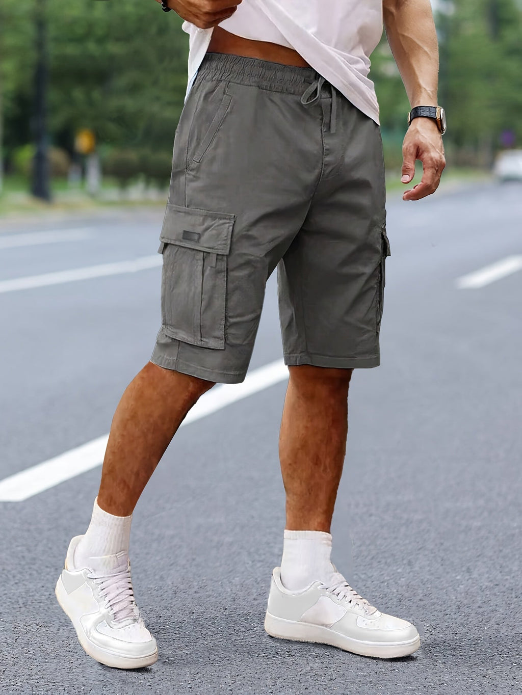 SOLIDNE SZORTY MĘSKIE OUTDOOROWE