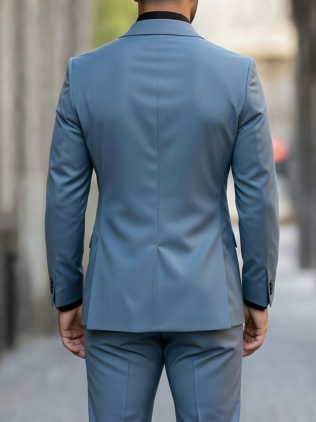 POLYESTER SUIT SET FOR MEN
