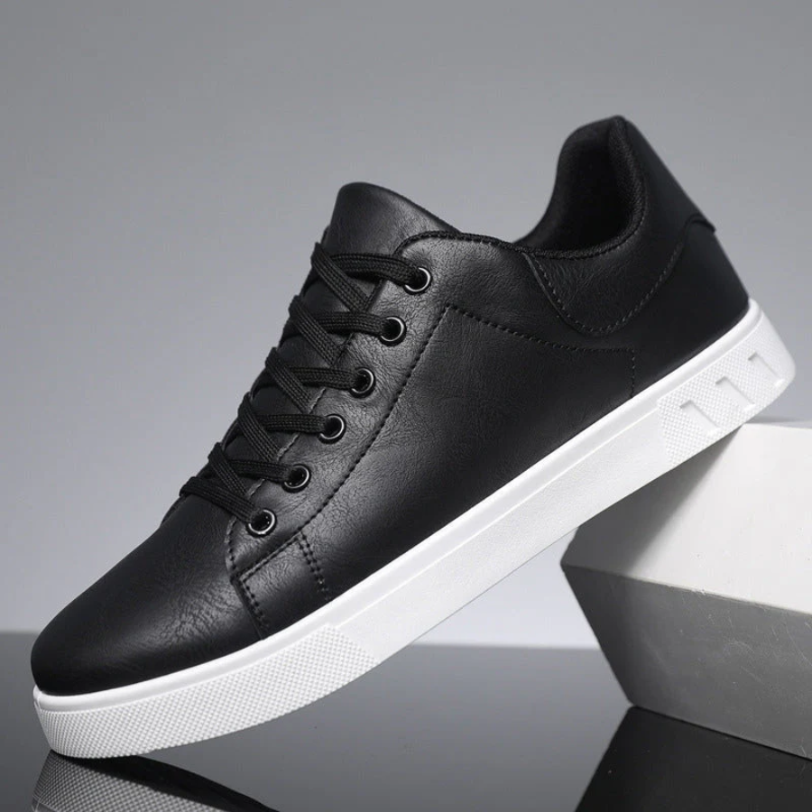 SKÓRZANE SNEAKERSY MĘSKIE