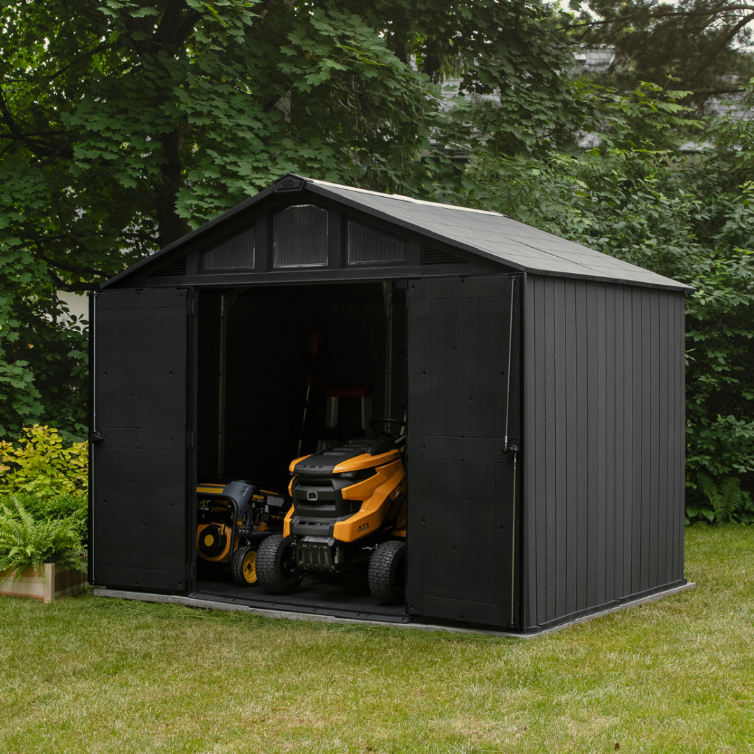 Domek ogrodowy Stronghold 10x8 ft – 3 m x 2,4 m – zewnętrzny schowek ogrodowy