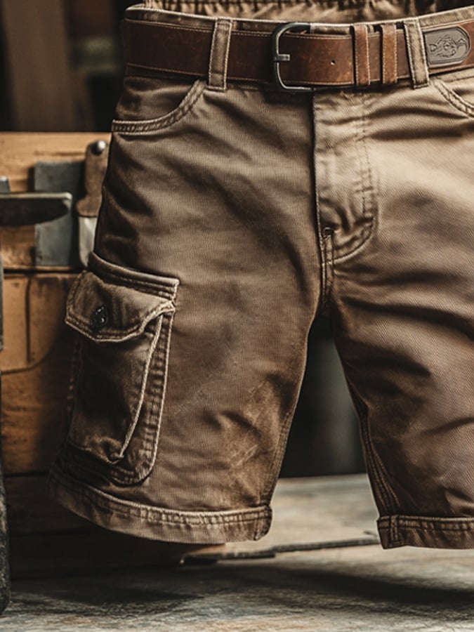 SZORTY MĘSKIE VINTAGE CARGO