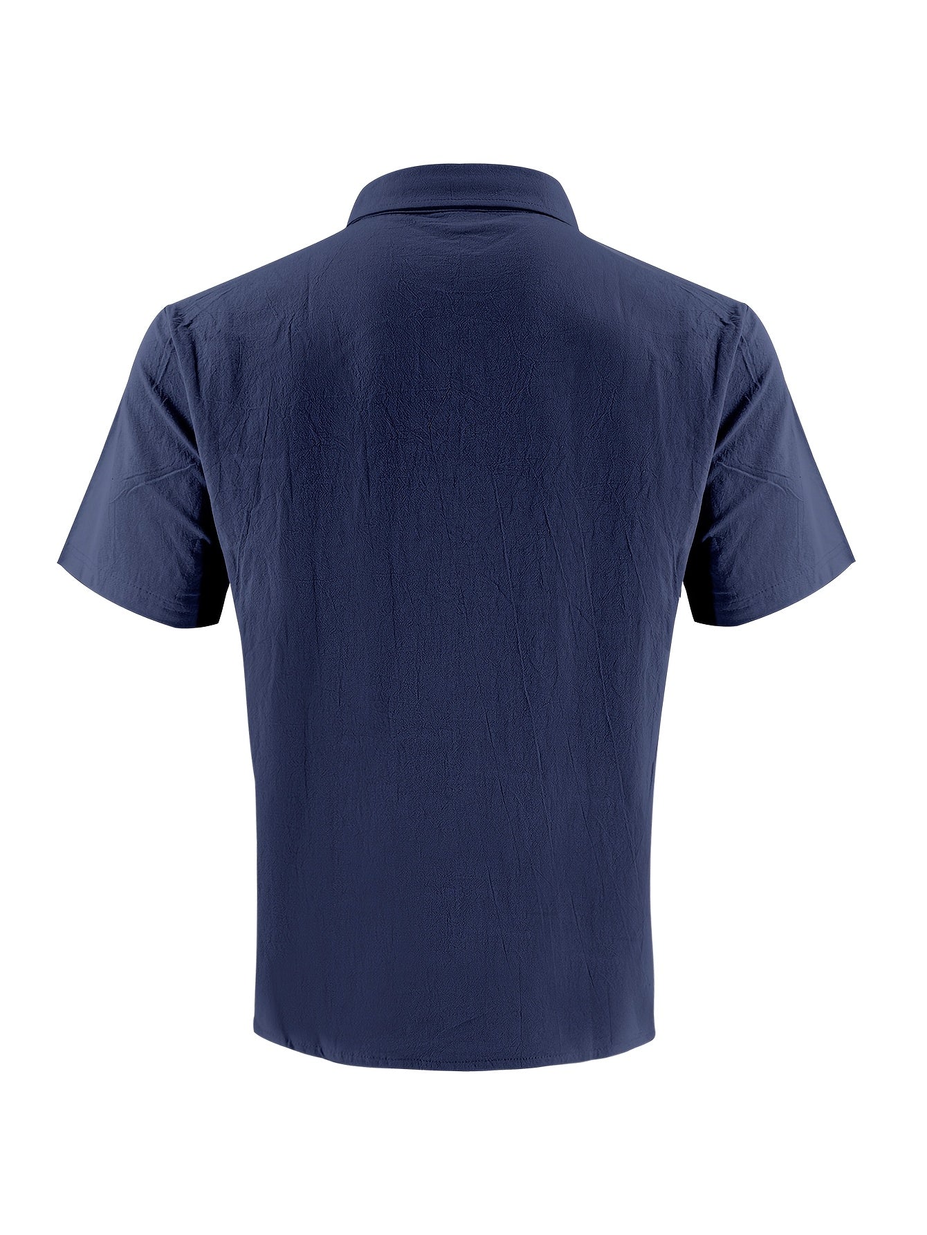 MĘSKA KOSZULKA HENLEY BAWEŁNA
