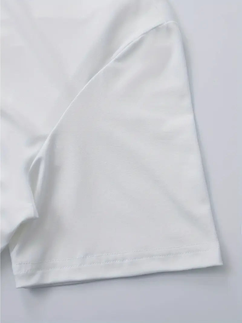 MĘSKI T-SHIRT Z DEKOLTEM V