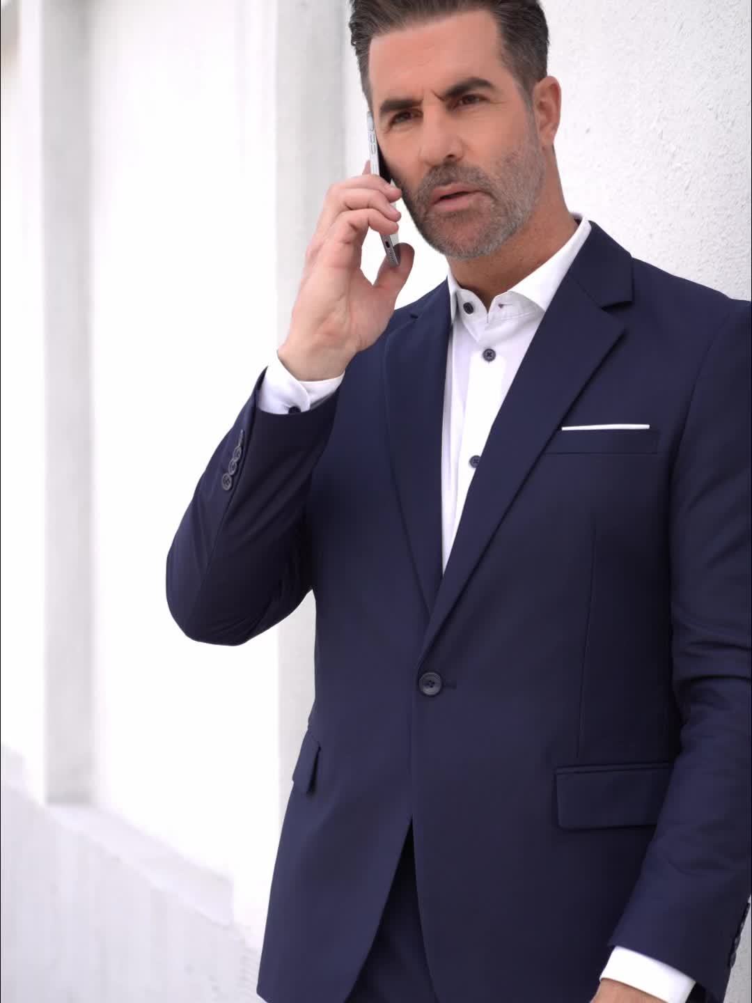 GARNITUR MĘSKI TYPU SLIM FIT
