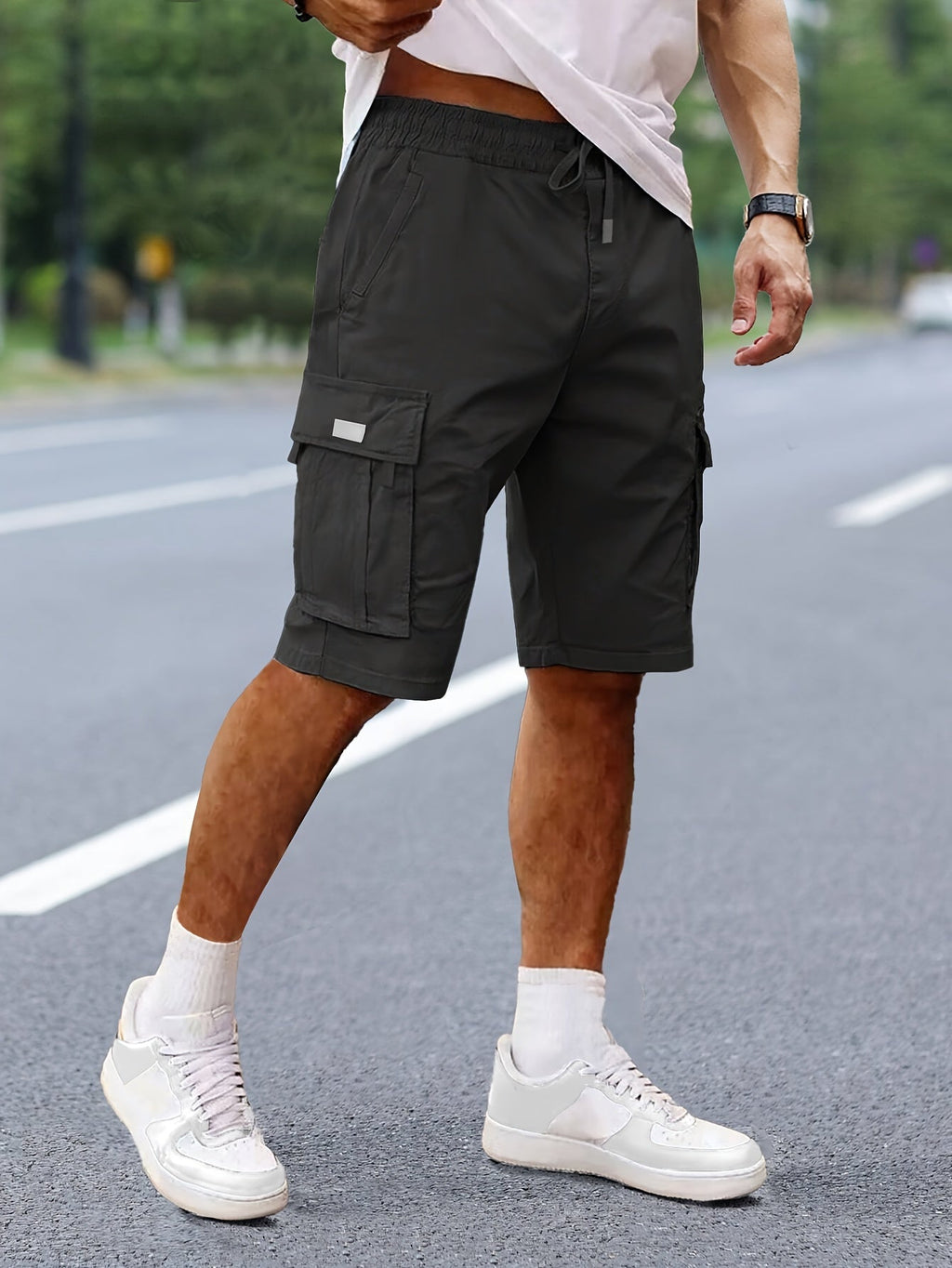 SOLIDNE SZORTY MĘSKIE OUTDOOROWE