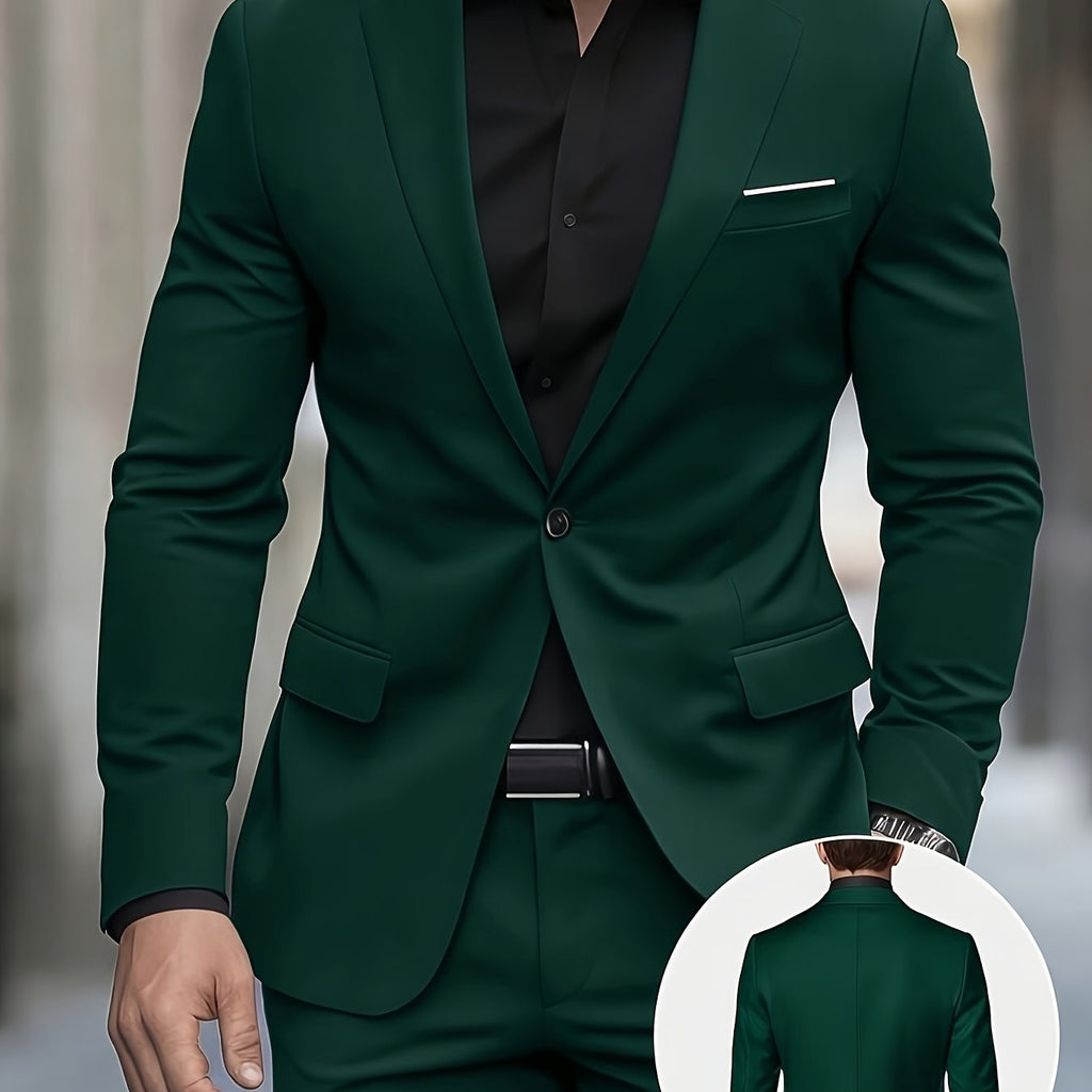 POLYESTER SUIT SET FOR MEN