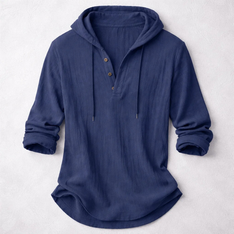 ELEGANCKA BLUZA Z KAPTUREM DLA MĘŻCZYZN