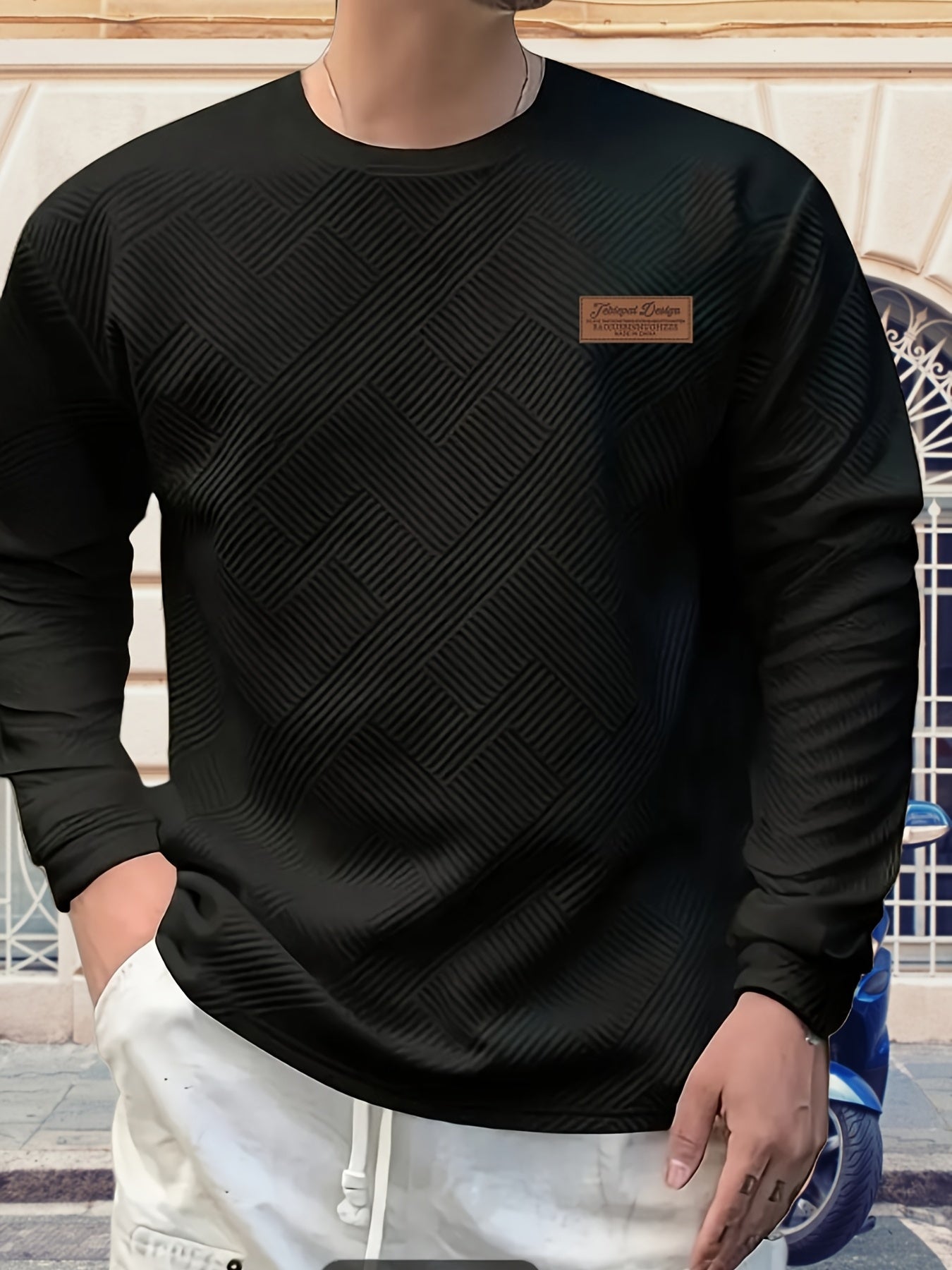 BLUZA MĘSKA ŻAKARDOWA