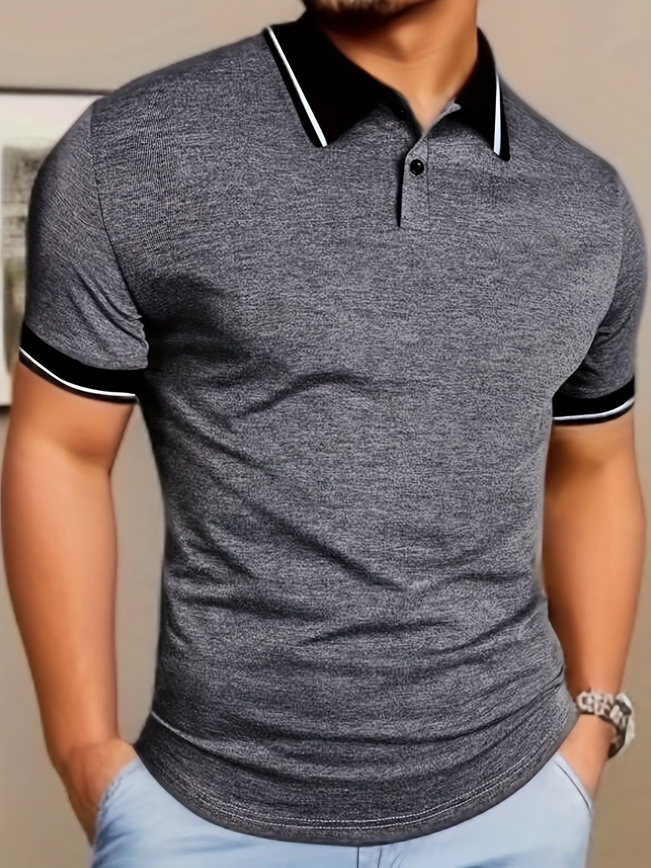 MĘSKA KOSZULKA POLO REGULAR