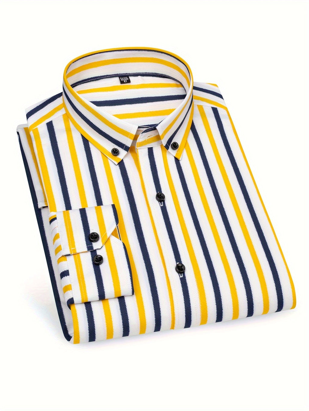 Koszula męska w paski slim fit