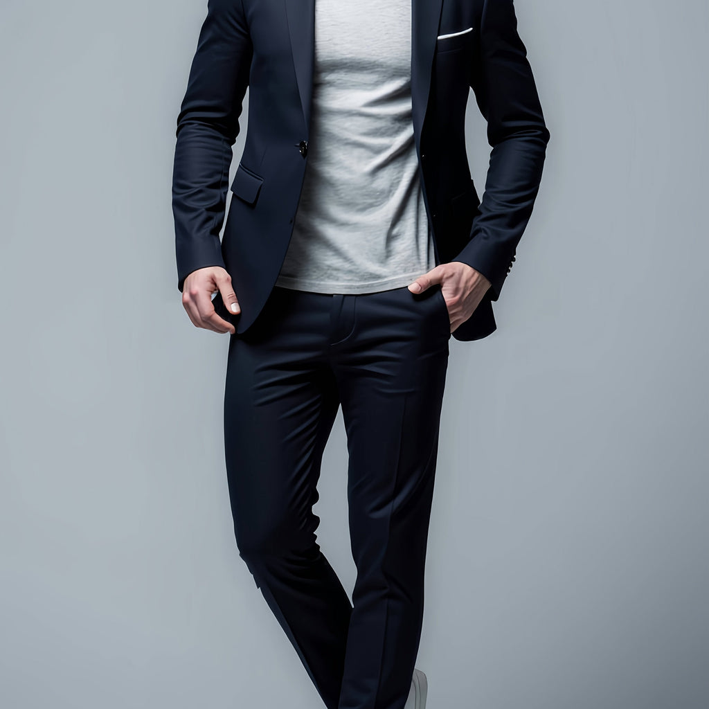 GARNITUR MĘSKI TYPU SLIM FIT