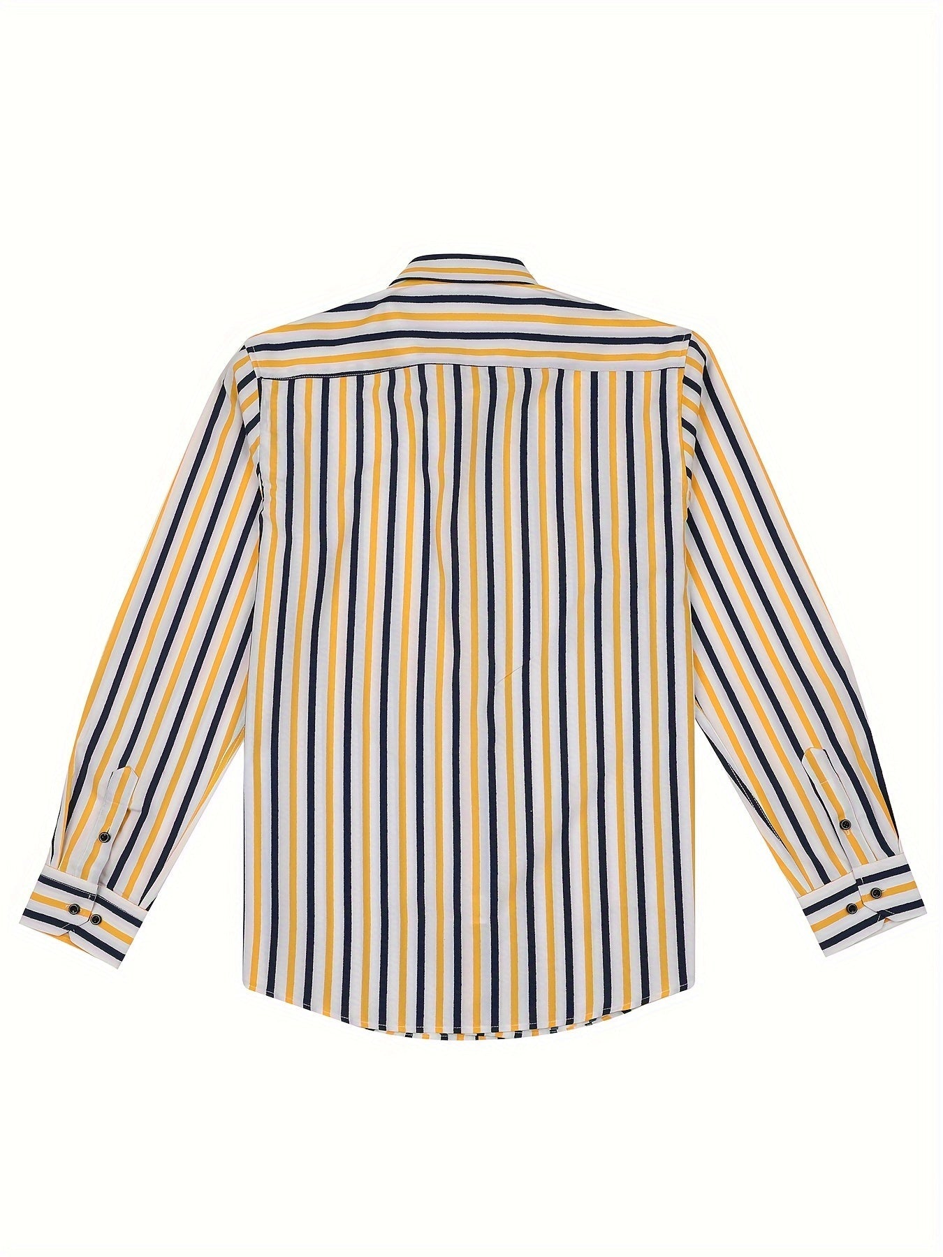 Koszula męska w paski slim fit