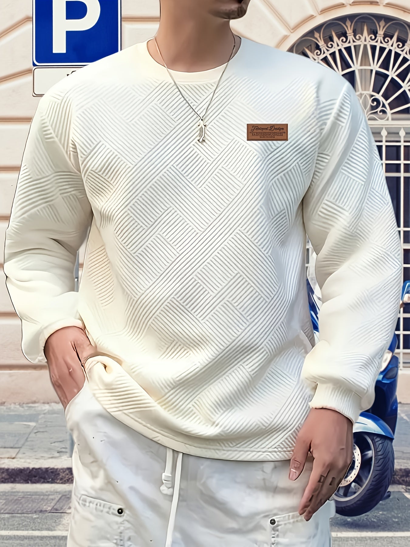 BLUZA MĘSKA ŻAKARDOWA