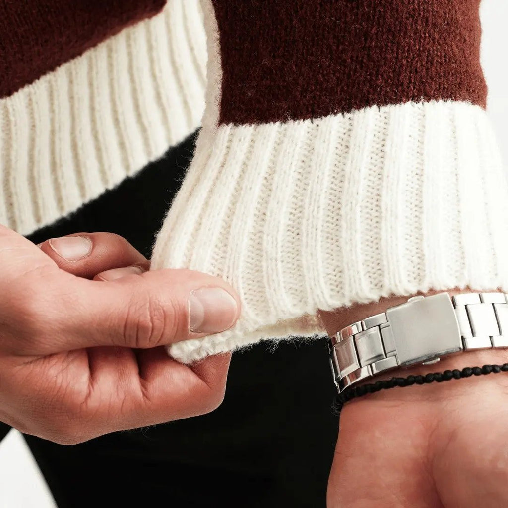 CIEPŁY SWETER MĘSKI