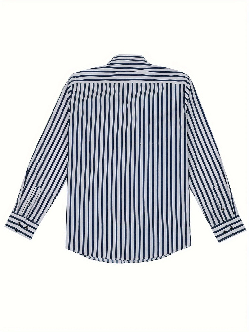 Koszula męska w paski slim fit