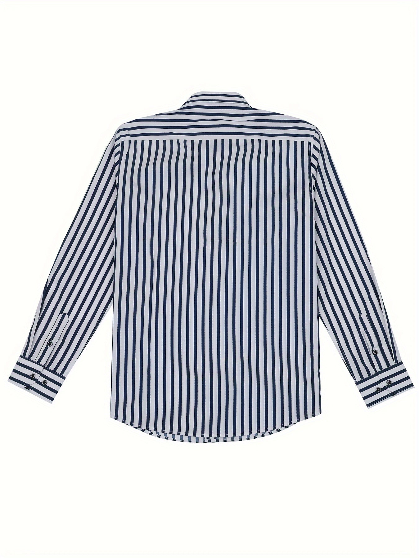 Koszula męska w paski slim fit