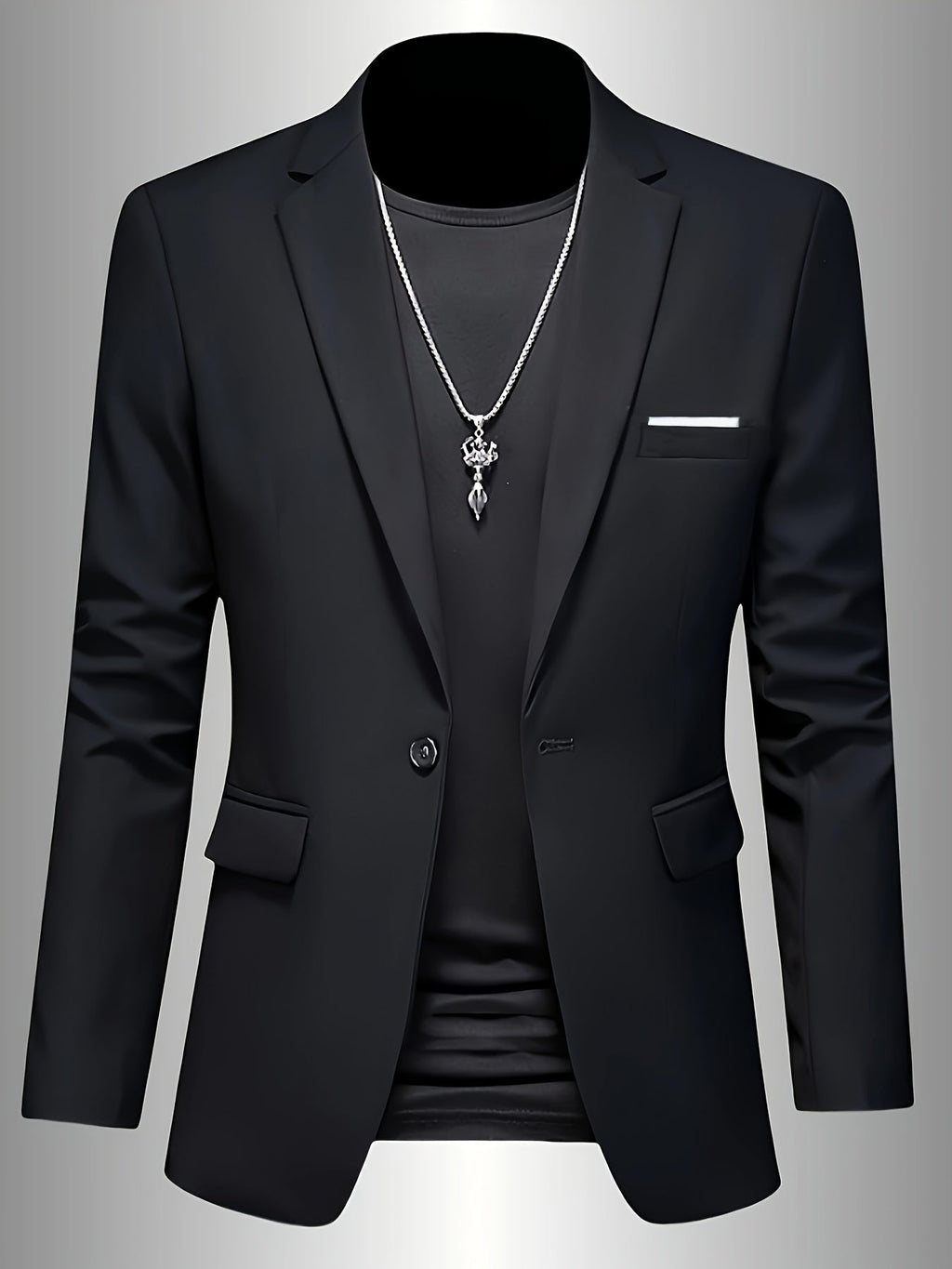 MARYNARKA GARNITUROWA SLIM FIT DLA MĘŻCZYZN