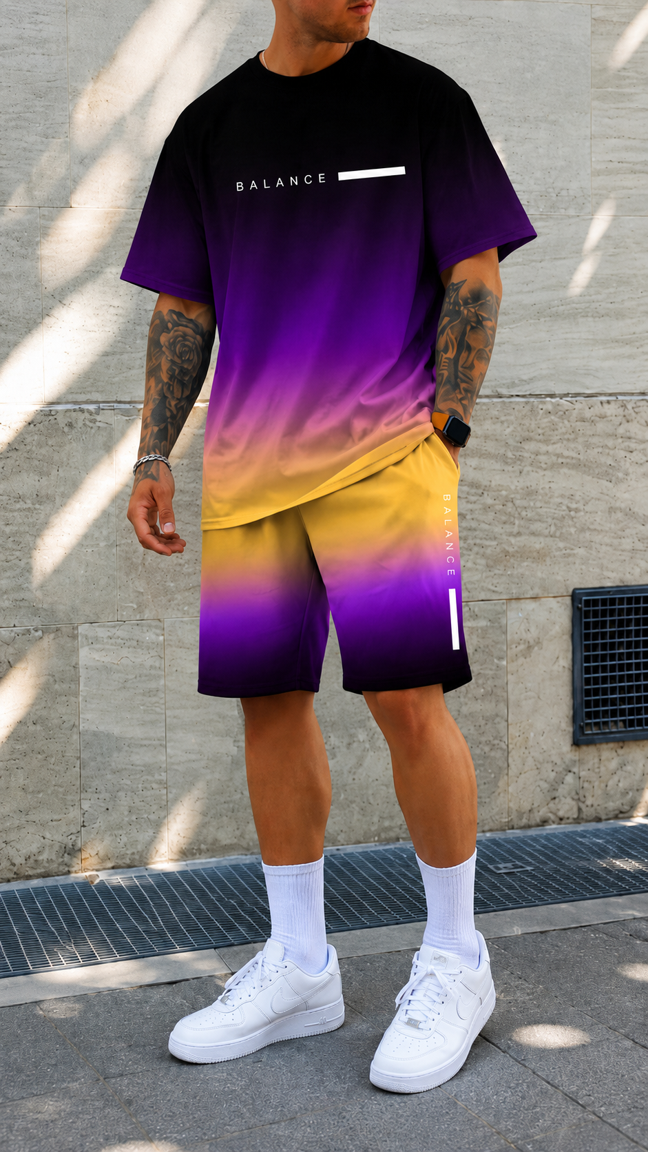 Dres sportowy męski GRADIENT