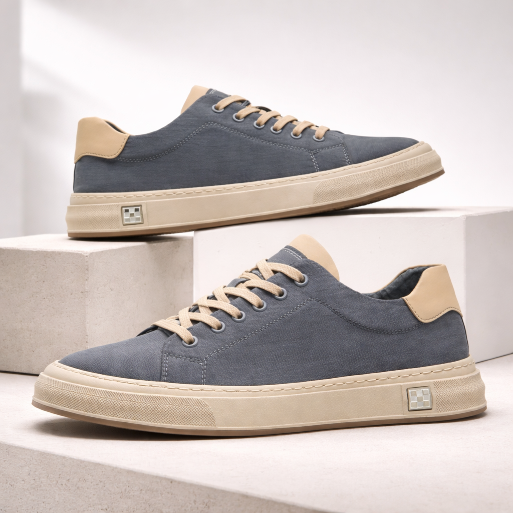 MĘSKIE SNEAKERSY Z TKANINY