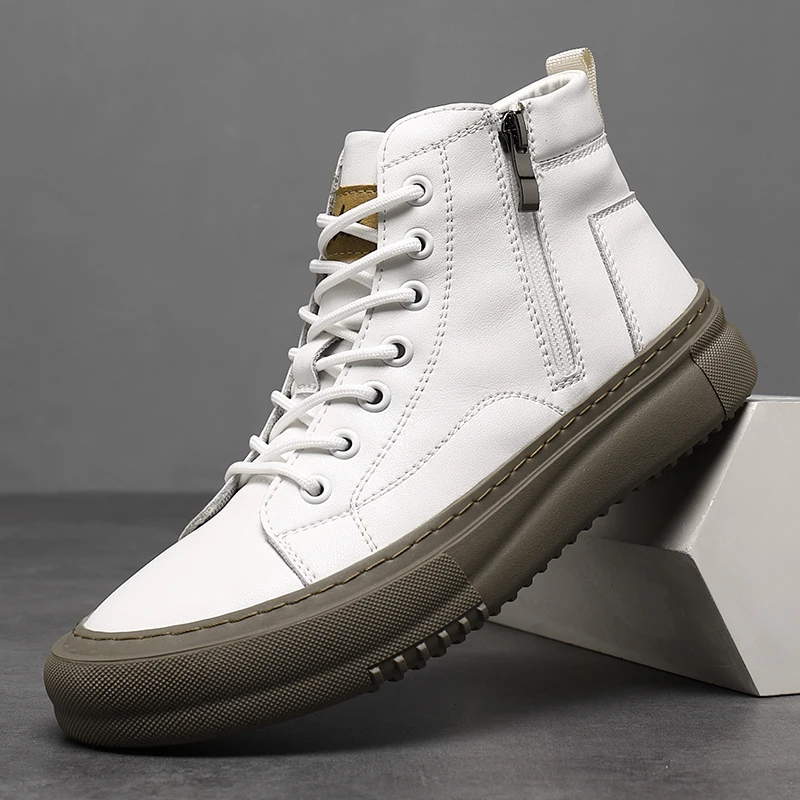 MĘSKIE BUTY Z WYSOKĄ CHOLEWKĄ