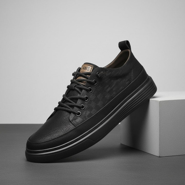MĘSKIE SKÓRZANE SNEAKERSY
