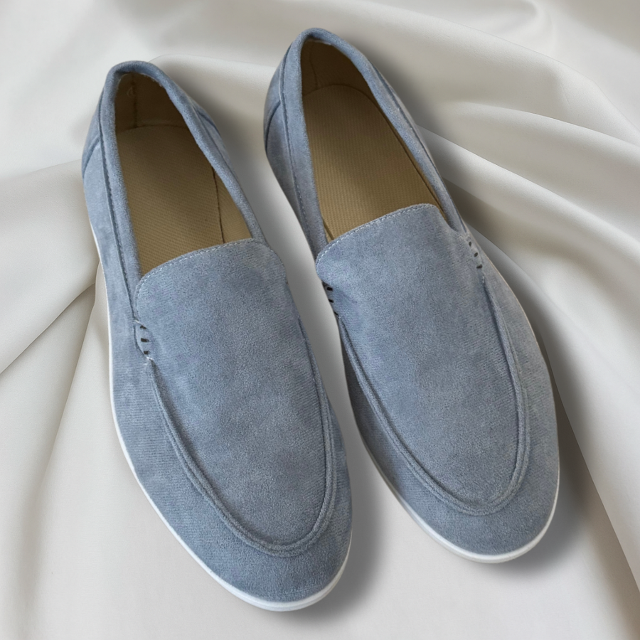 Loafers męskie z fakturą
