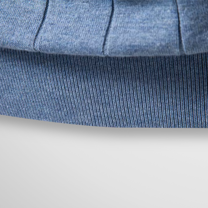 MĘSKA KOSZULKA SWETROWA W PRĄŻKI