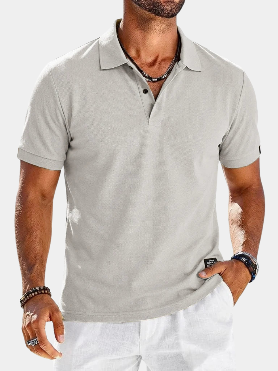 MINIMALISTYCZNA KOSZULKA POLO MĘSKA