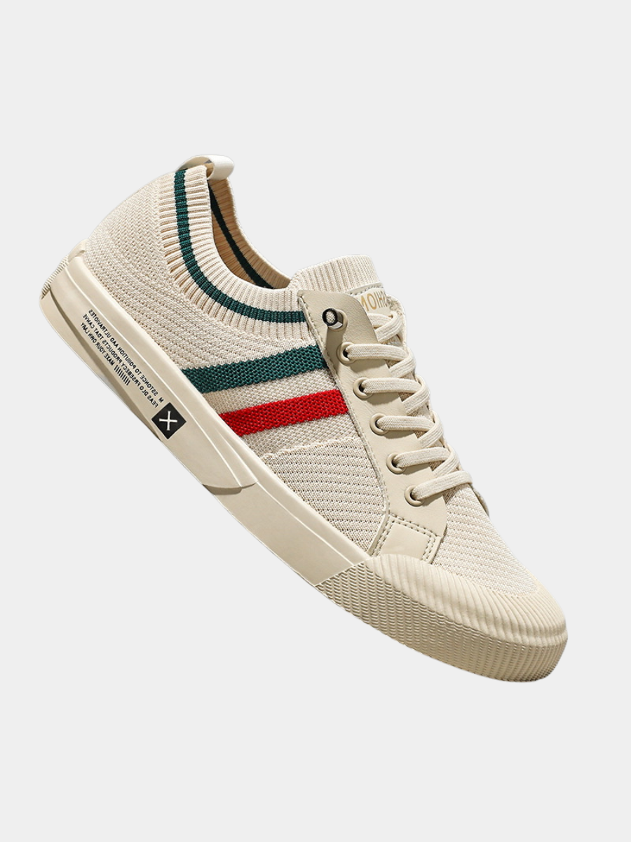 MĘSKIE SNEAKERSY Z SIATECZKI WIĄZANE NA SZNURÓWKI