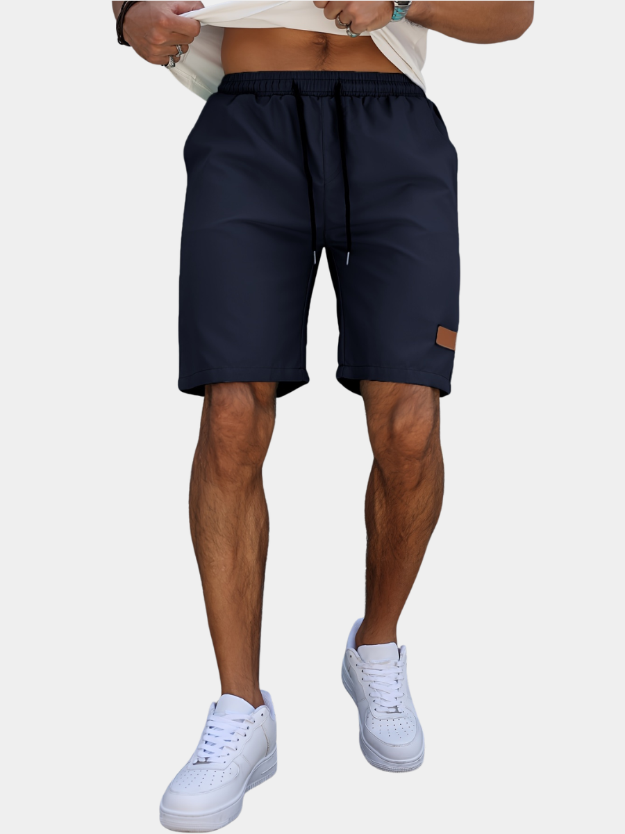 MĘSKIE SZORTY GOLFOWE ZE SZNURKIEM