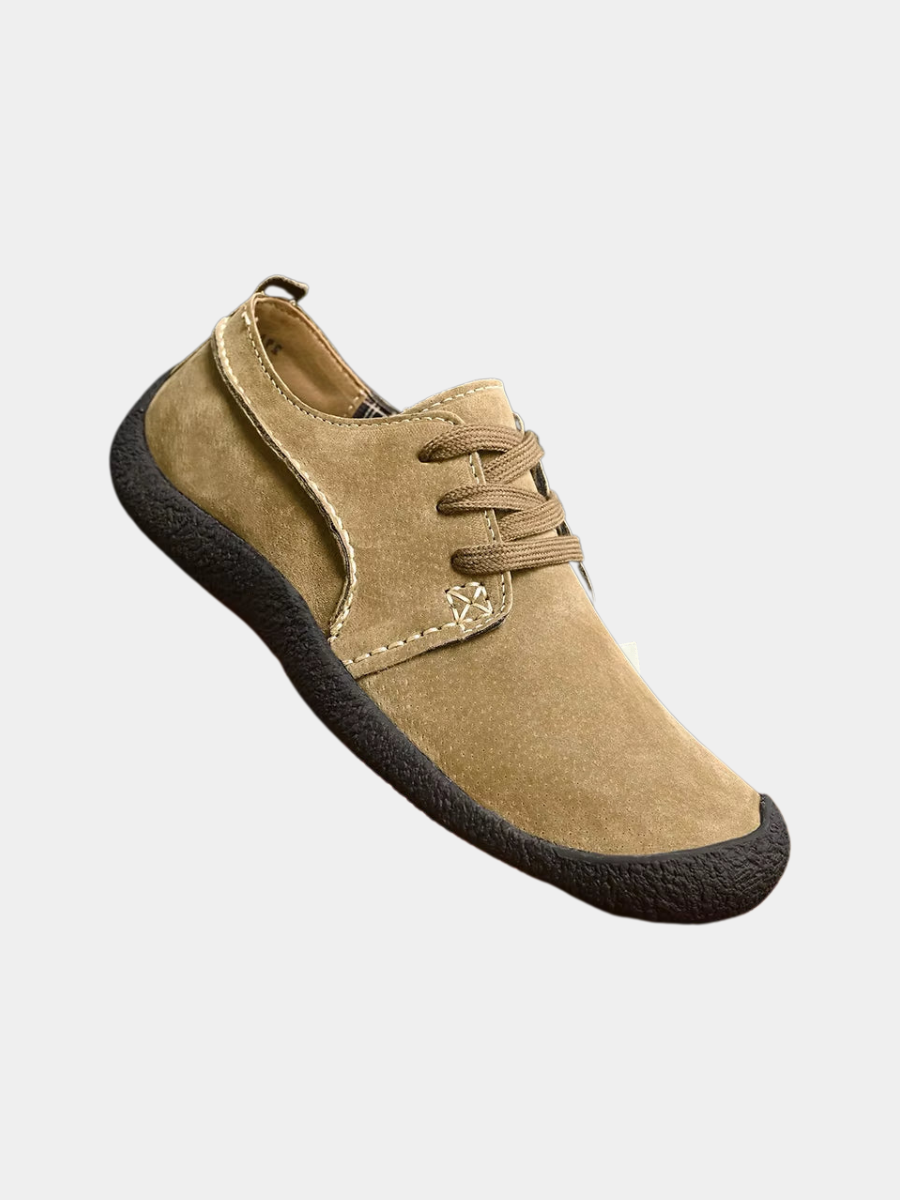 MĘSKIE ZAMSZOWE BUTY SZNUROWANE