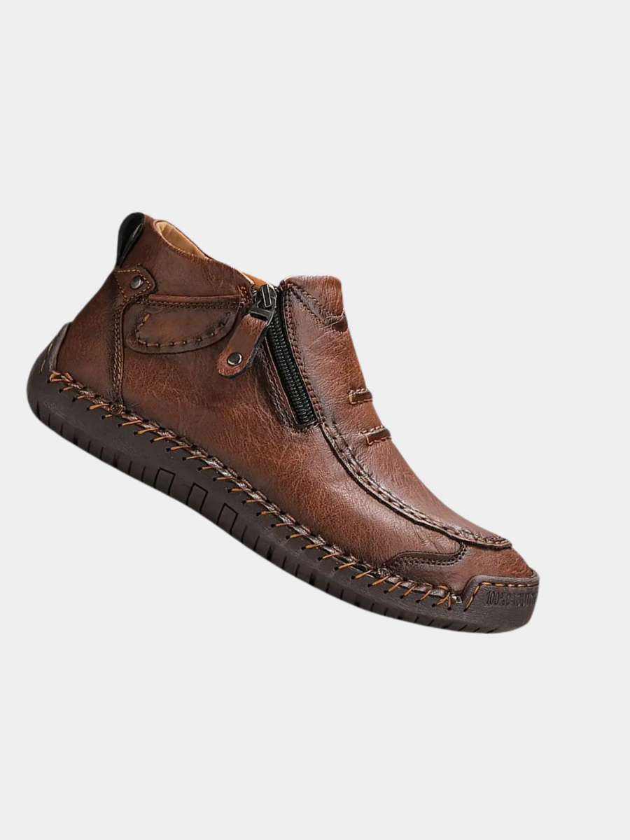 ERGONOMICZNE SKÓRZANE BUTY MĘSKIE