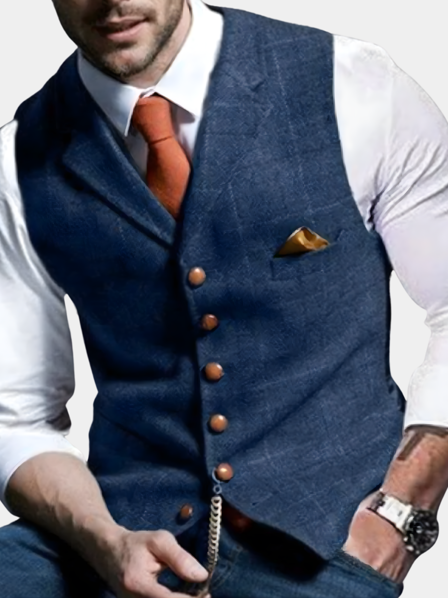 Kamizelka męska SLIM FIT