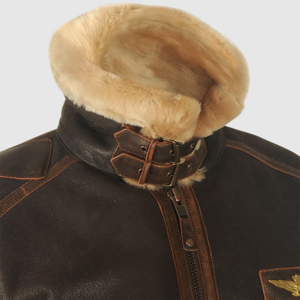 KLASYCZNA KURTKA AVIATOR DLA MĘŻCZYZN