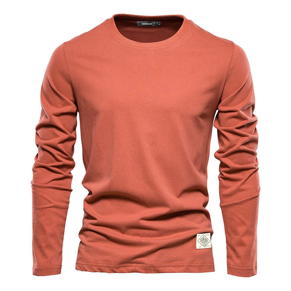 MĘSKI T-SHIRT Z DŁUGIM RĘKAWEM