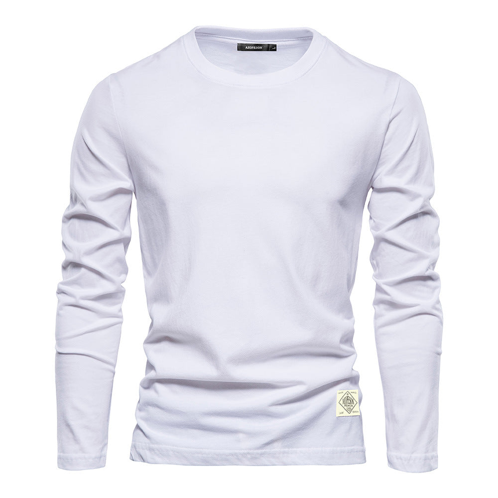 MĘSKI T-SHIRT Z DŁUGIM RĘKAWEM