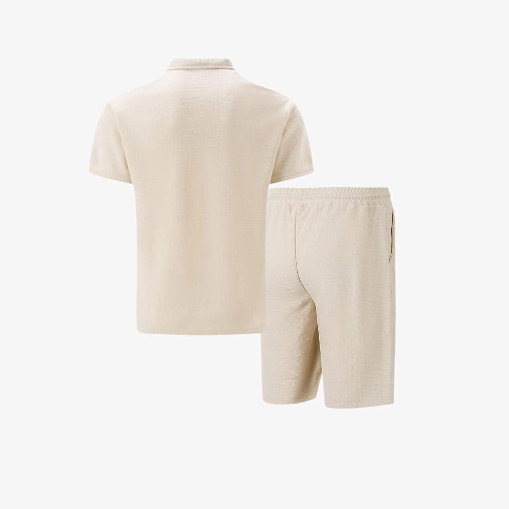 KOMPLET MĘSKICH KOSZULEK POLO Z ZAMKIEM