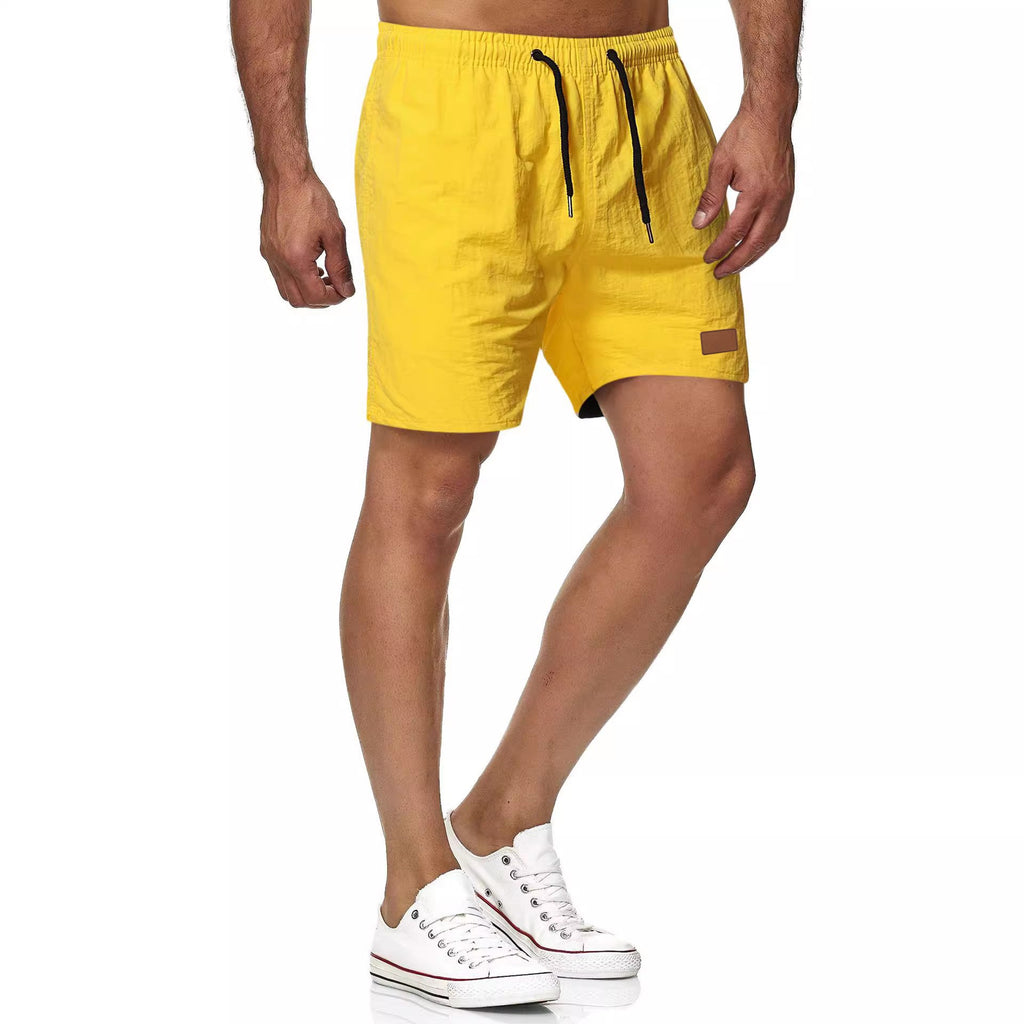 MĘSKIE SZORTY GOLFOWE ZE SZNURKIEM